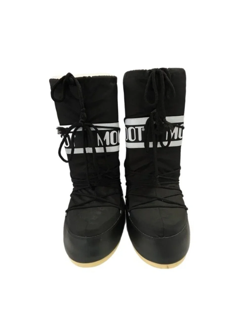 Moon Boot Icon Classic Black Winter Snow Boots W SIZE 10-11.5